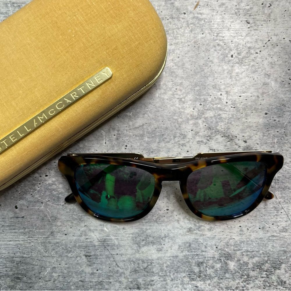 Stella McCartney Pink Havana/Brown Gradient SM4048 Sunglasses